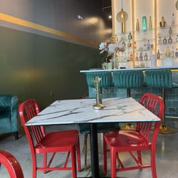 Bar and table
