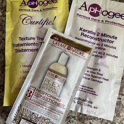 The Essence of It Beauty Supply - Conditioner packet purchased (yellow) & kind samples.