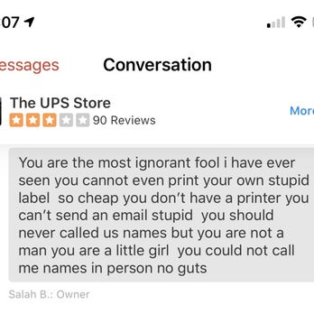 The UPS Store - That how he replied me back... lol - Shipping Centers Near Me - Burbank, California The UPS Store - That how he replied me back... lol - Shipping Centers Near Me - Burbank, California