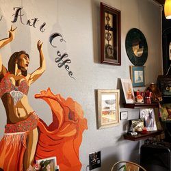 Mirage Art & Coffee - Interior Artwork