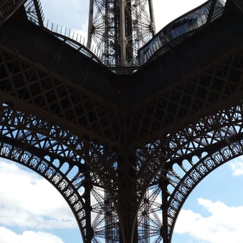 La Tour Eiffel - Underneath. - Landmarks & Historical Buildings Near Me - Paris, 75 La Tour Eiffel - Underneath. - Landmarks & Historical Buildings Near Me - Paris, 75