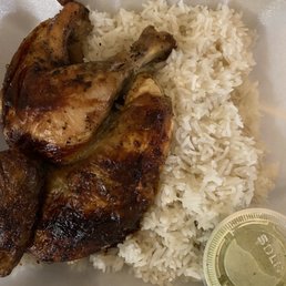 Half-Chicken, Side Rice & Beans Half-Chicken, Side Rice & Beans