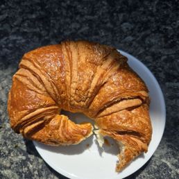 One bite of my crossiant