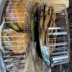 New Tiny Hoagie Shop - Hoagie and cookie tray