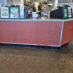 Wingstop - Other one cook came from restroom back to the line