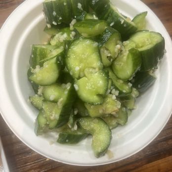 Hankow Cuisine - Garlic flavored cucumber - Chinese Near Me - San Jose, California Hankow Cuisine - Garlic flavored cucumber - Chinese Near Me - San Jose, California