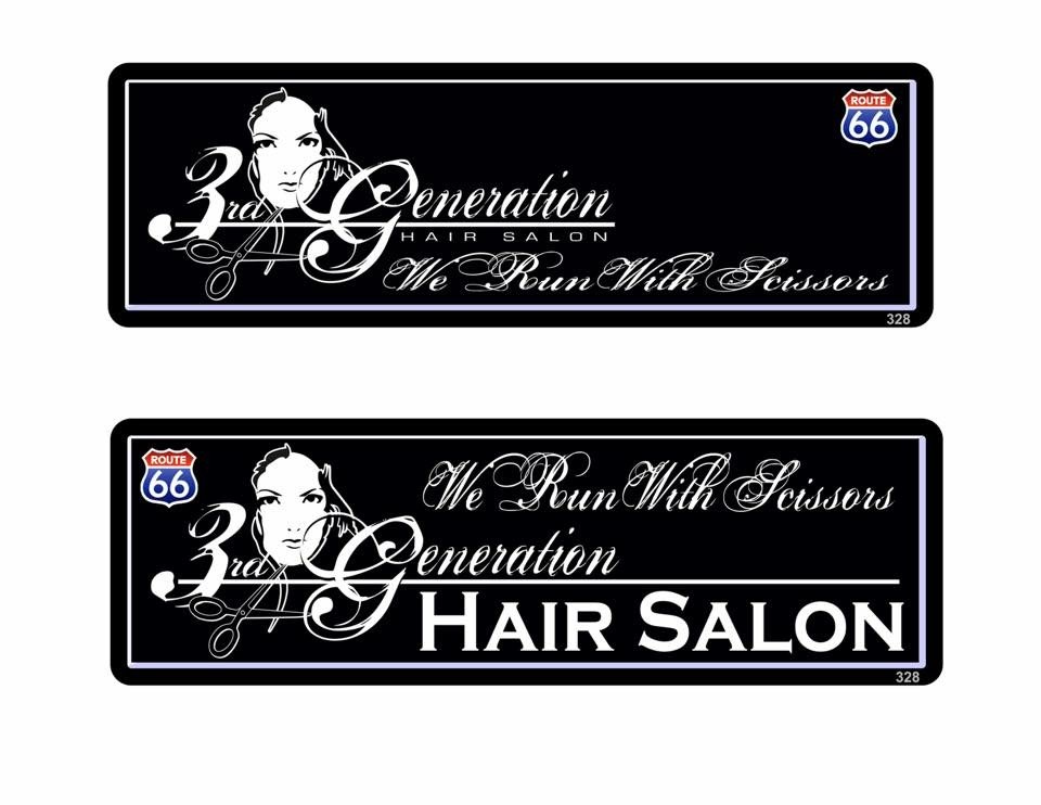 3rd Generation Hair Salon Logo