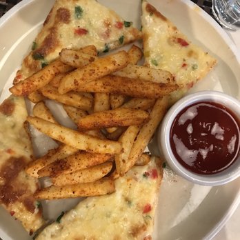 Bindaas - Cheese toast and gunpowder fries with Maggie ketchup - Indian Near Me - Washington, DC, District of Columbia