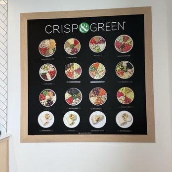 Crisp & Green - Menu - Salad Near Me - Apple Valley, Minnesota