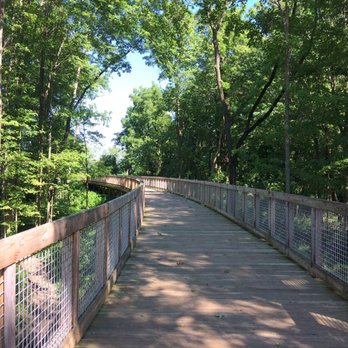 Flat Fork Creek Park - Bridge - Hiking Near Me - Fortville, Indiana