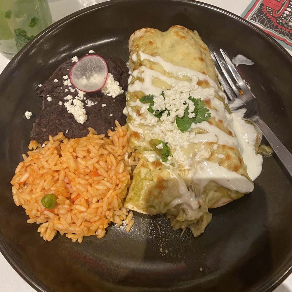 Urbe - CHICKEN ENCHILADA - Mexican Near Me - Houston, Texas Urbe - CHICKEN ENCHILADA - Mexican Near Me - Houston, Texas