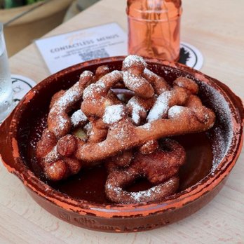 Gabi James - Warm churros in chocolate sauce - French Near Me - Redondo Beach, California