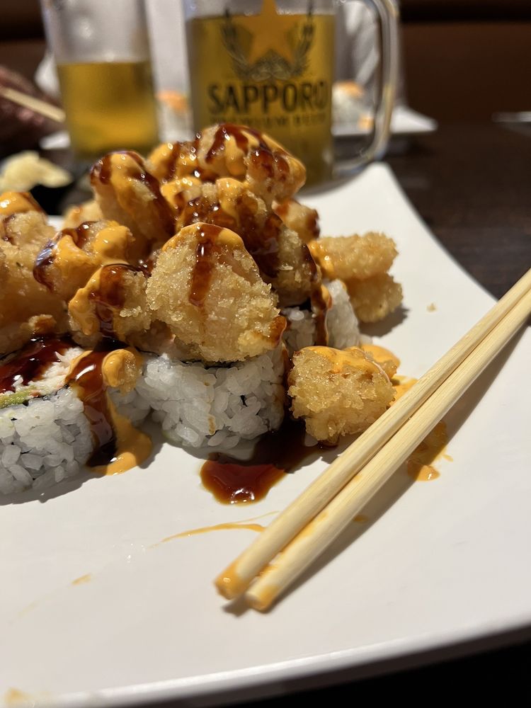 Food from Tokyo Town Sushi