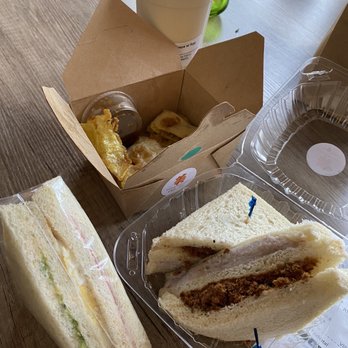 Cafe Mei - Togo House Special Sandwich ($3.50) & Large Soymilk ($4), Taiwan Crepe w/ Egg ($5), Taro Pork Sung Sandwich ($7.50) - Breakfast & Brunch Near Me - Fremont, California Cafe Mei - Togo House Special Sandwich ($3.50) & Large Soymilk ($4), Taiwan Crepe w/ Egg ($5), Taro Pork Sung Sandwich ($7.50) - Breakfast & Brunch Near Me - Fremont, California