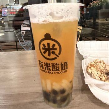 Yomie's Rice x Yogurt - Coco Passion Fruit Tea 700Ml 百香双响炮 700Ml - Bubble Tea Near Me - Denver, Colorado Yomie's Rice x Yogurt - Coco Passion Fruit Tea 700Ml 百香双响炮 700Ml - Bubble Tea Near Me - Denver, Colorado