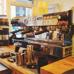 Proper Order Coffee Co. - Beauty of a La Marzocco