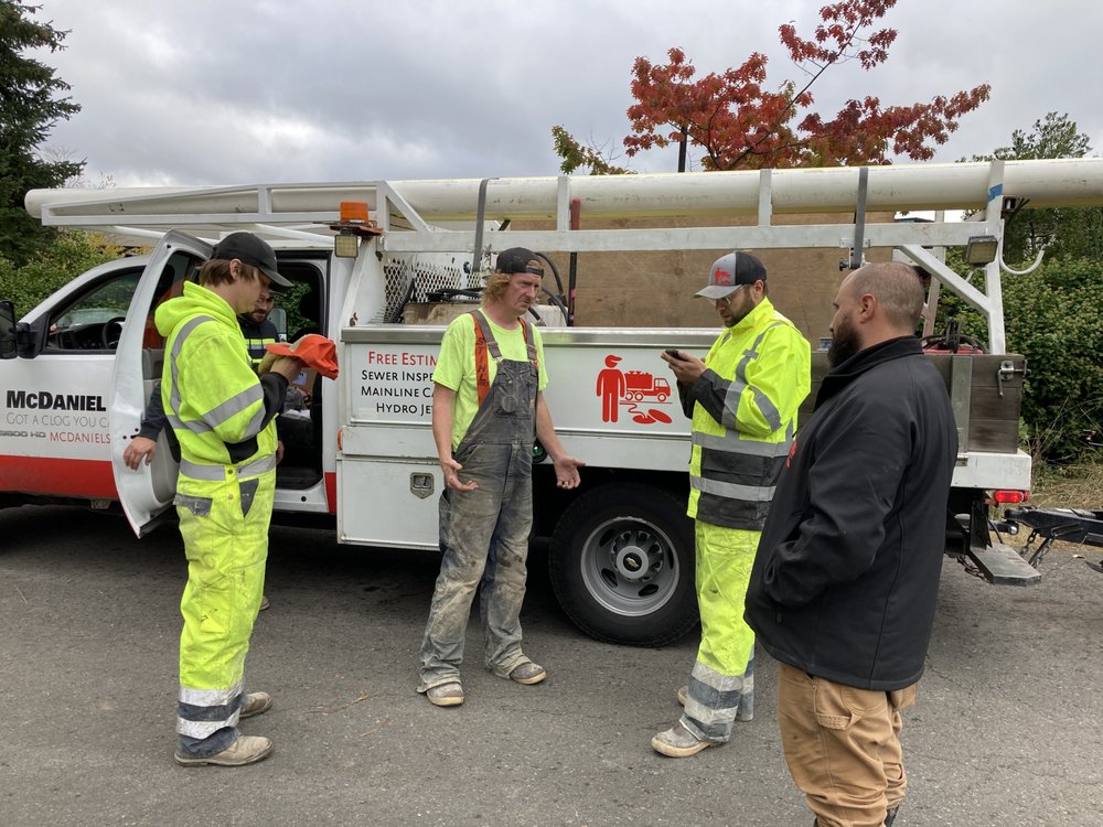 Slide of McDaniel Sewer and Drain