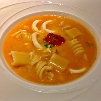 Il Ridotto - ”Caciucco” Fish Soup with Different Types of Pasta and Green Lemon - Seafood Near Me - Venezia, VE