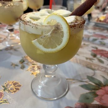 El Pato - Pineapple Margarita I love that it included a tamarindo candy stick - Mexican Near Me - Newhall, California
