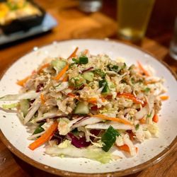 Lazy Dog Restaurant & Bar - Thai Chicken Salad - refreshing!