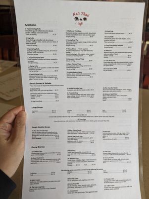 Menu photo 2 Na's Thai Cafe Chanhassen, MN