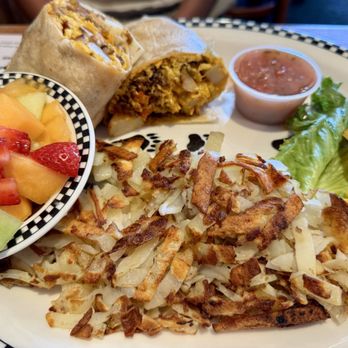 Black Bear Diner Mt. Shasta - Chorizo Breakfast Burrito - American Near Me - Mt. Shasta, California Black Bear Diner Mt. Shasta - Chorizo Breakfast Burrito - American Near Me - Mt. Shasta, California