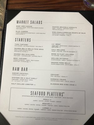 Menu photo 7 STK Steakhouse Nashville, TN Menu photo 7 STK Steakhouse Nashville, TN