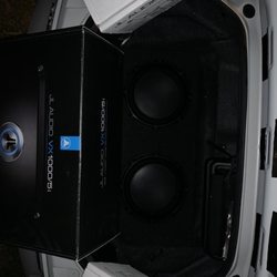 D-Tronics - VX1000/5i powering 2-8Wv3's and some C5-650 components for the front stage.