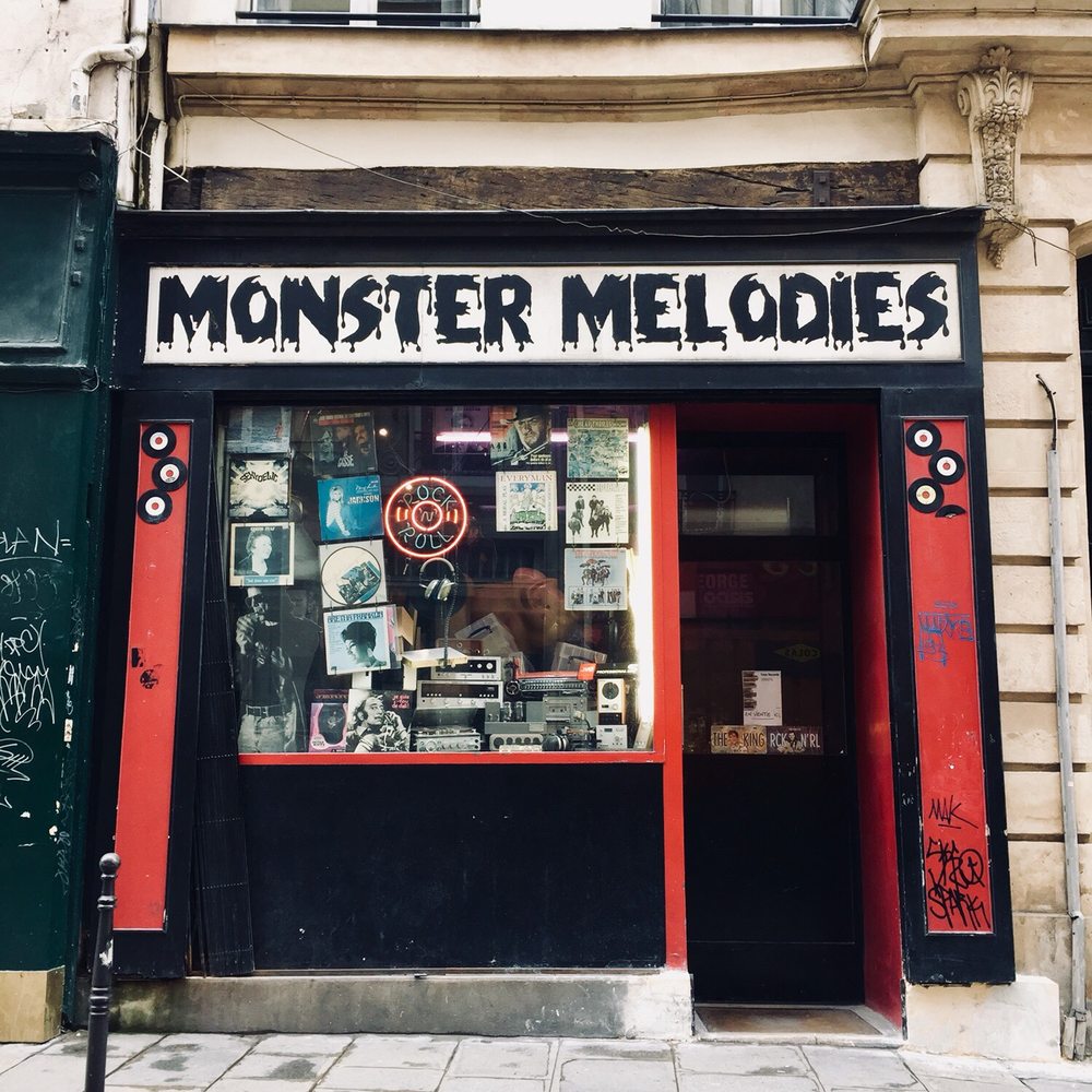 Monster Mélodies - Storefront - Vinyl Records Near Me - Paris, 75