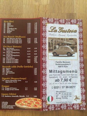 Menu photo 3 La Gustosa Cologne, NW Menu photo 3 La Gustosa Cologne, NW
