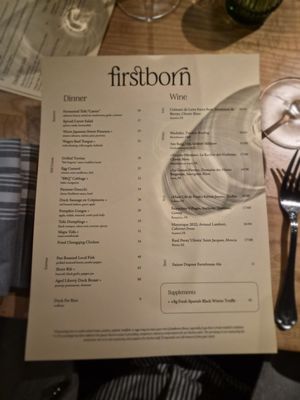 Menu photo 8 Firstborn Los Angeles, CA