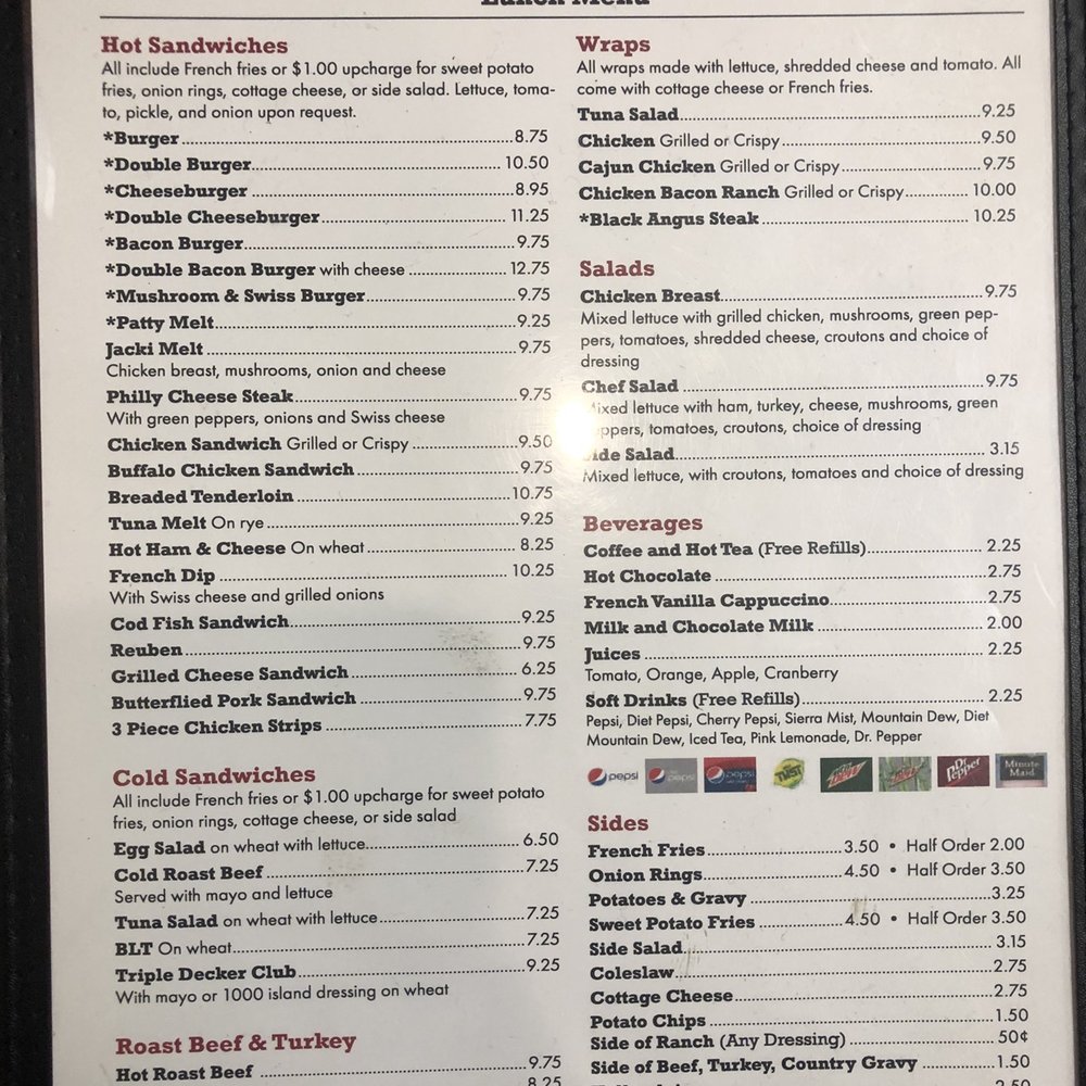 100th St Corner Cafe - Lunch menu - Cafes Near Me - Urbandale, Iowa