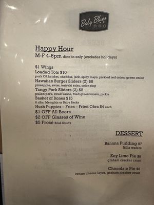 Menu photo 3 Baby Blues BBQ Venice, CA