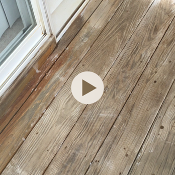 Premier Painting & Drywall - Before pic. Deck looks REALLY bad - Painters Near Me - Garner, North Carolina