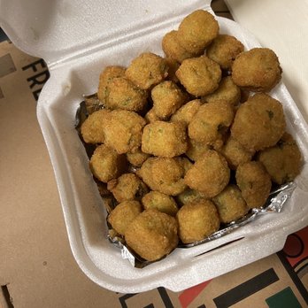 The Crust Station - Okra (fried hard) - Pizza Near Me - Detroit, Michigan The Crust Station - Okra (fried hard) - Pizza Near Me - Detroit, Michigan