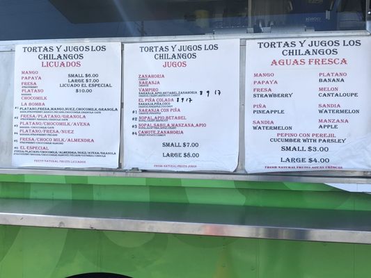 tortas y jugos los chilangos by null