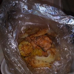 Longwood Fish Corp - Basa fillet, salmon, corn and potatoes