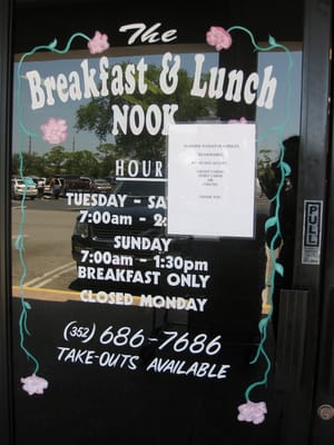 Menu photo 2 Breakfast & Lunch Nook Spring Hill, FL