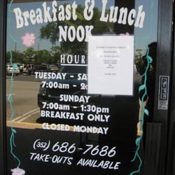 Breakfast & Lunch Nook - Cash Only!
