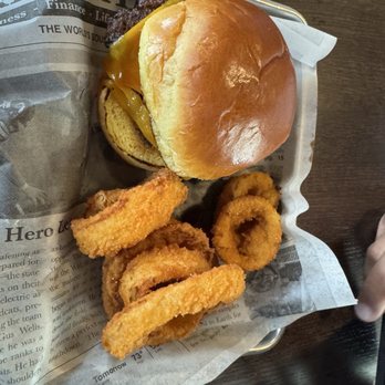 Scapegoats Bar & Grill - Cheeseburger and onion rings - Beer Bar Near Me - St Charles, Missouri Scapegoats Bar & Grill - Cheeseburger and onion rings - Beer Bar Near Me - St Charles, Missouri