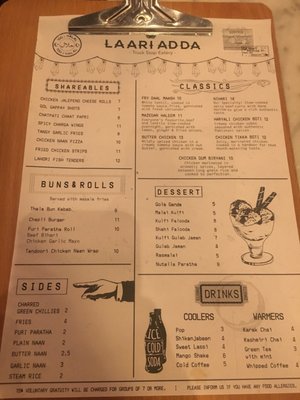 Menu photo 6 Laari Adda Mississauga, ON