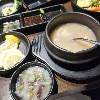 Top Korean BBQ - Tako wasabi & toasted rice porridge - Korean Near Me - Henderson, Nevada Top Korean BBQ - Tako wasabi & toasted rice porridge - Korean Near Me - Henderson, Nevada