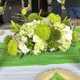 One of the beautiful and unique arrangements Ashley did for our party! One of the beautiful and unique arrangements Ashley did for our party!
