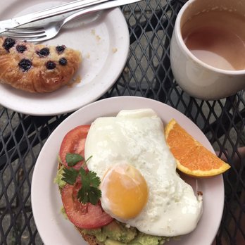 Moonrise Bakery - Mocha coffee, Blueberry cream cheese pastry, Avocado Egg and Toast. - Bakeries Near Me - Seattle, Washington Moonrise Bakery - Mocha coffee, Blueberry cream cheese pastry, Avocado Egg and Toast. - Bakeries Near Me - Seattle, Washington