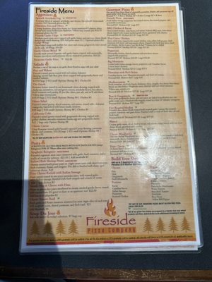 Menu photo 2 Fireside Pizza Olympic Valley, CA