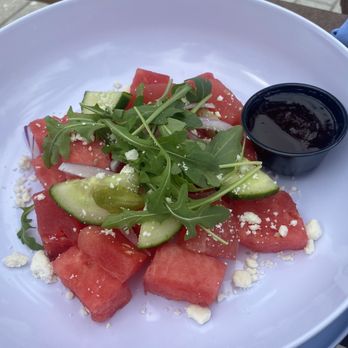 Sand Bar - Watermelon salad - Burgers Near Me - Key Largo, Florida