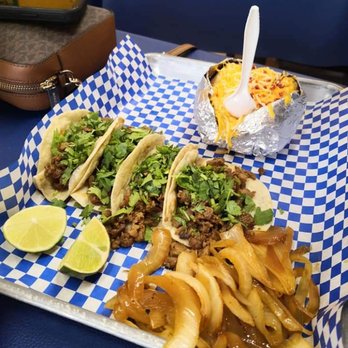 Taqueria Molcas - a tray of tacos and fries - Mexican Near Me - Donna, Texas Taqueria Molcas - a tray of tacos and fries - Mexican Near Me - Donna, Texas