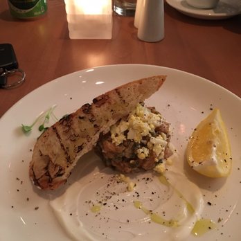 Bistro Grace - The salmon tartar, fresh made of the best ingredients - Mediterranean Near Me - Pierrefonds, Quebec