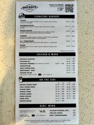 Menu photo 4 Wayback Burgers Fishers, IN Menu photo 4 Wayback Burgers Fishers, IN