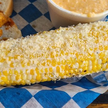 Porch - Roasted corn with cojita cheese - Southern Near Me - Saint Simons Island, Georgia Porch - Roasted corn with cojita cheese - Southern Near Me - Saint Simons Island, Georgia